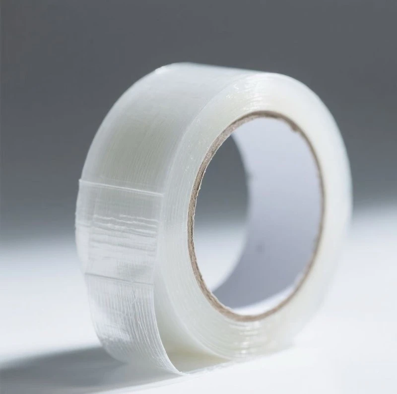Transparent fiber tape Transparent fiber tape